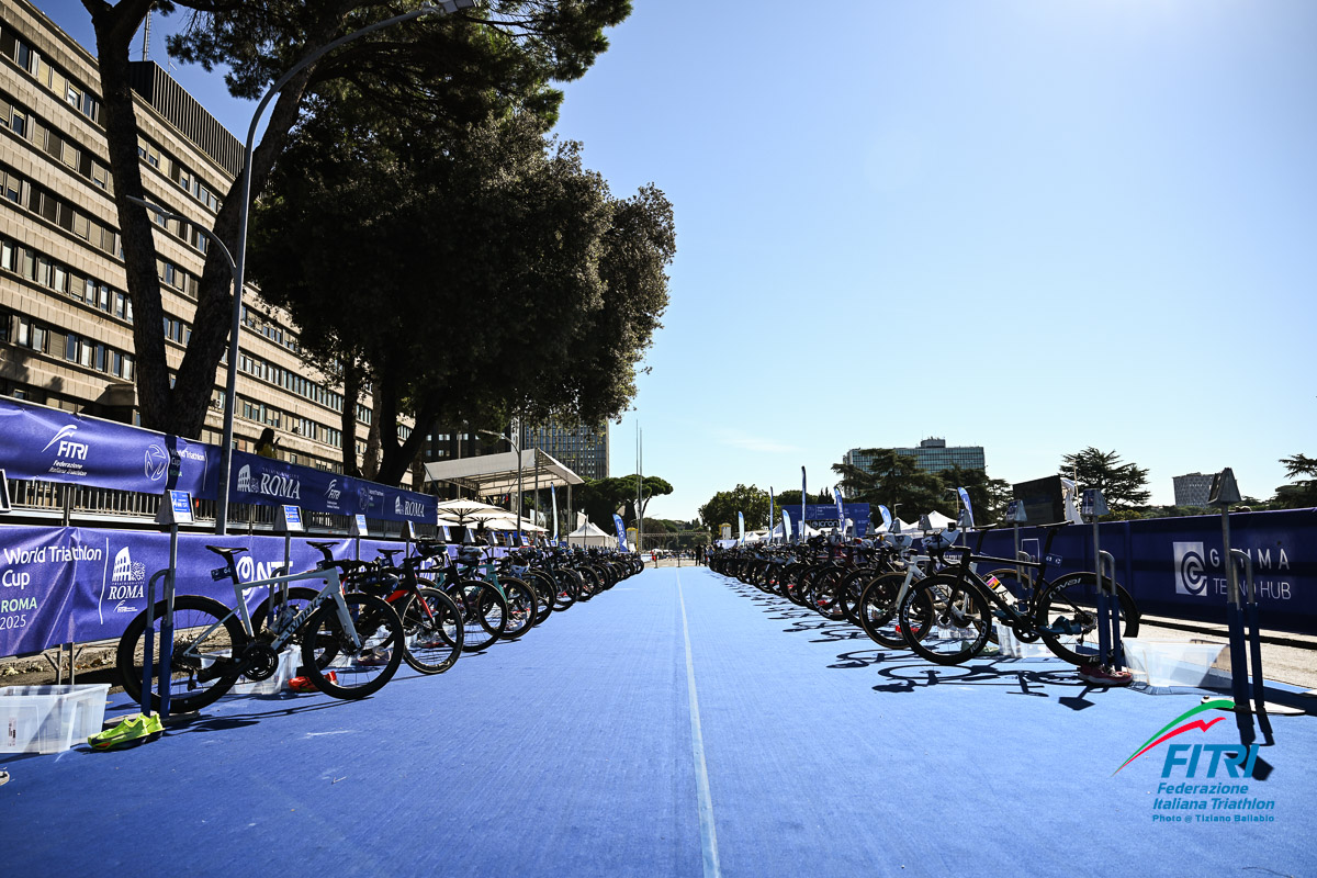 World Triathlon Cup Roma 2025 - gara uomini - ph Ballabio